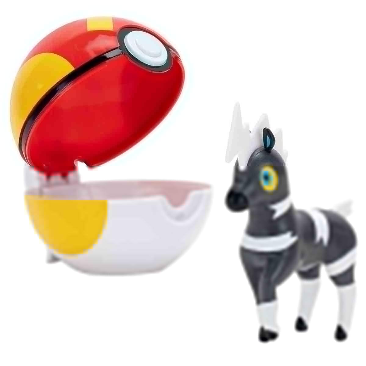 Amazon.com: Pokémon Zebibron and Speed Ball Clip 'N' Go Includes a